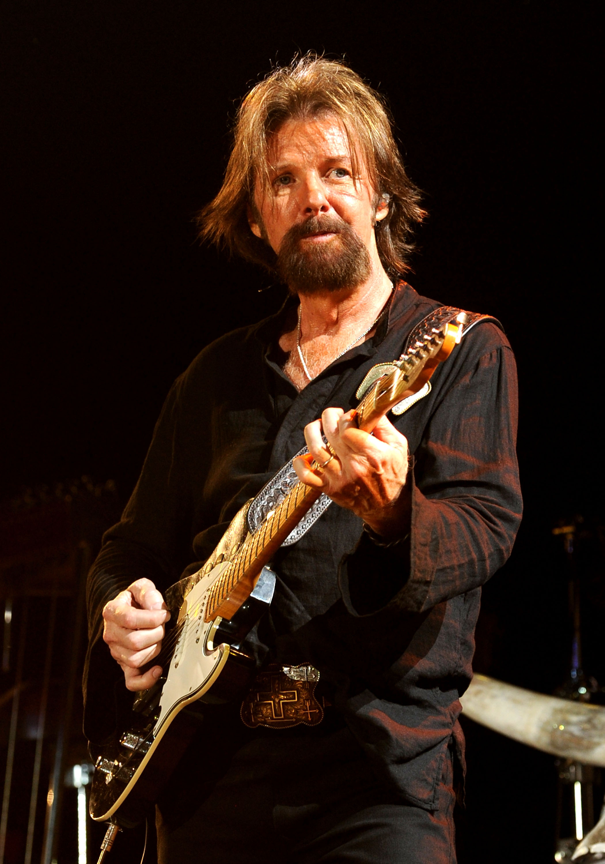INDIO, CA - APRIL 25:  Musician Ronnie Dunn of Brooks & Dunn performs during day 2 of Stagecoach: California