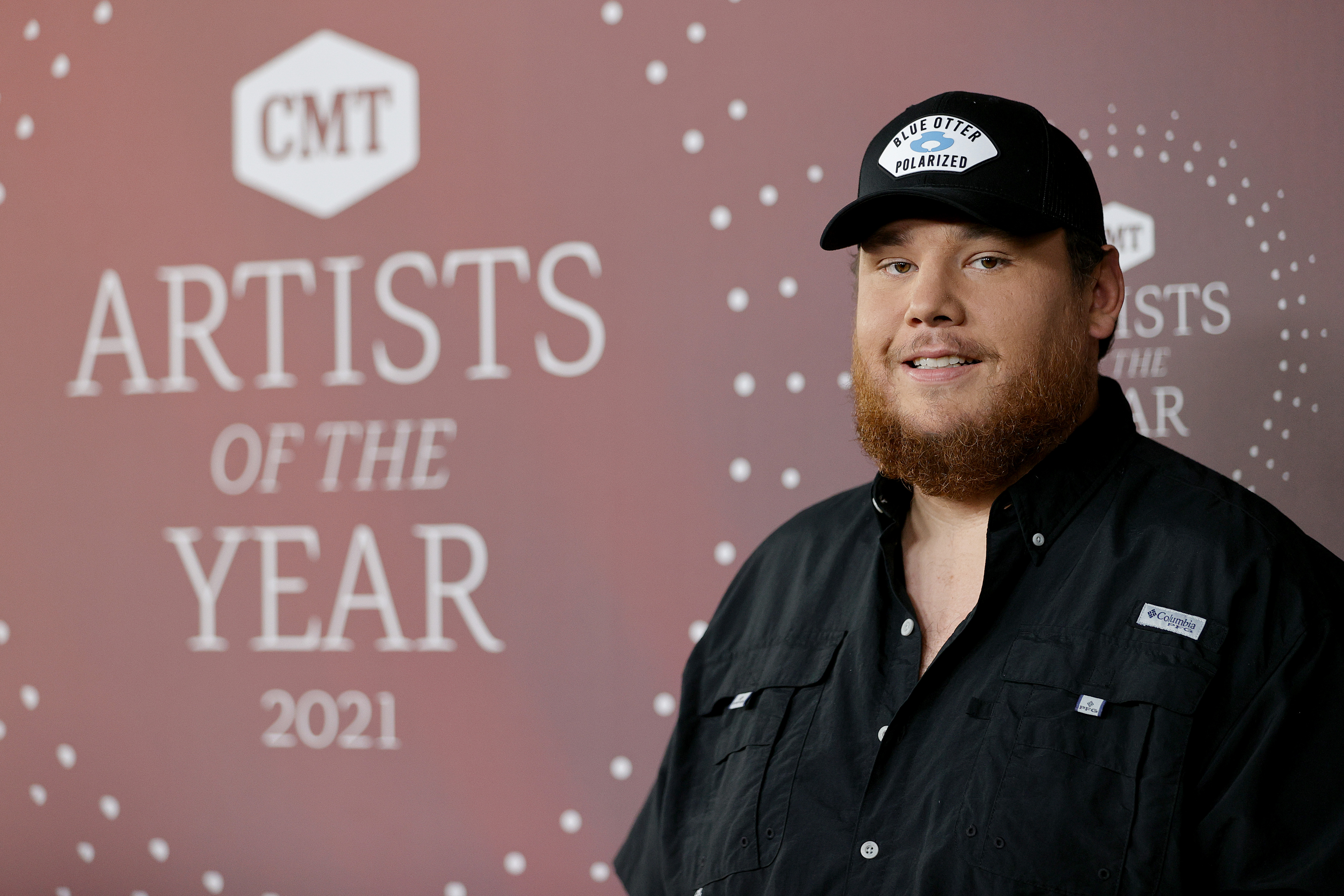 NASHVILLE, TENNESSEE - OCTOBER 13: Luke Combs attends the 2021 CMT Artist of the Year on October 13, 2021 in Nashville, Tennessee. (Photo by Jason Kempin/Getty Images for CMT/Viacom)