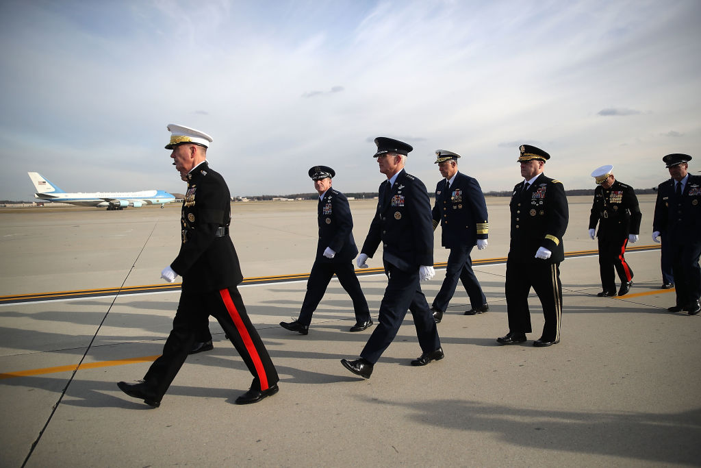 Walking military 