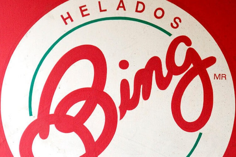 Logo for Helados Bing