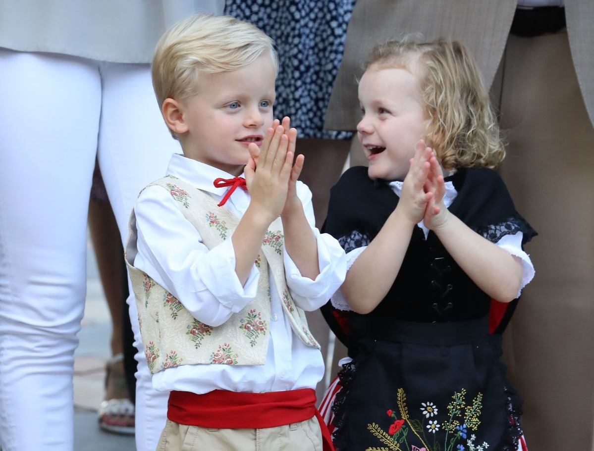 Prince Jacques and Princess Gabriella of Monaco