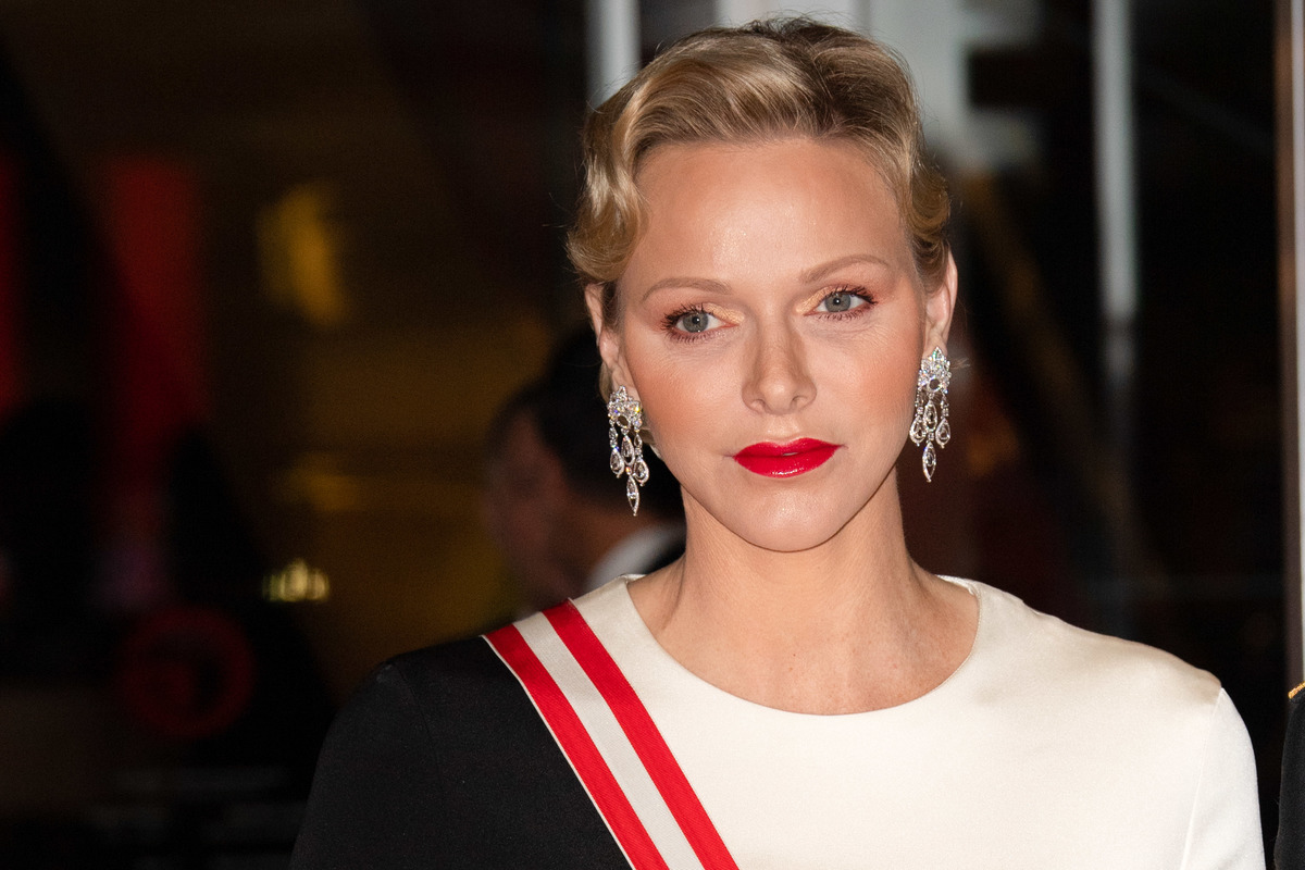 Princess Charlene of Monaco attends a Gala 