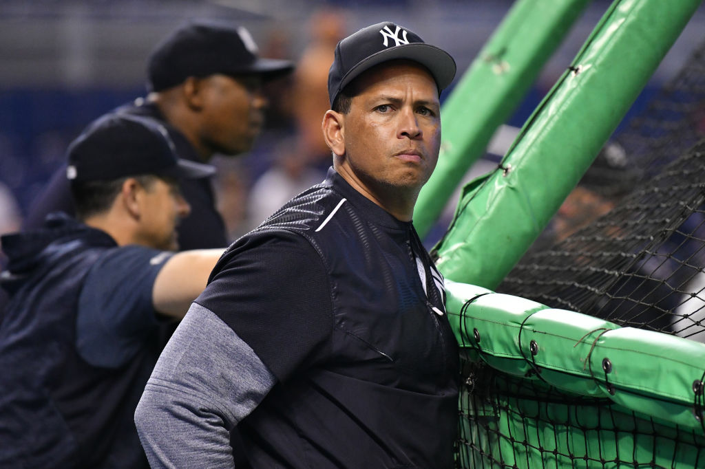 Alex Rodriguez Yelling At Ball 
