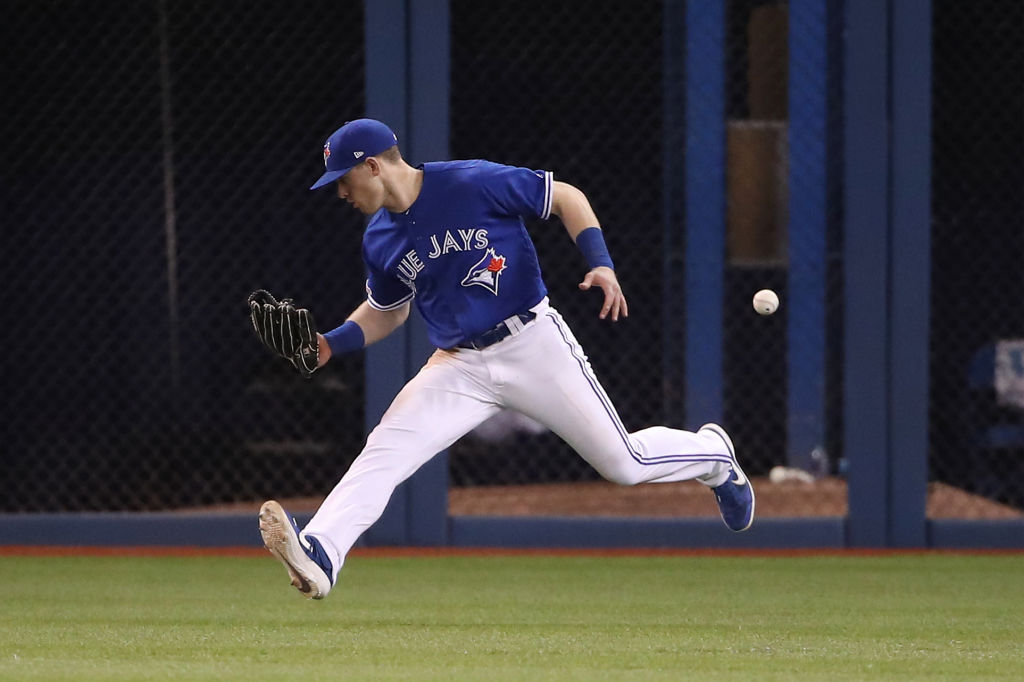 Billy McKinney Making AN Error 