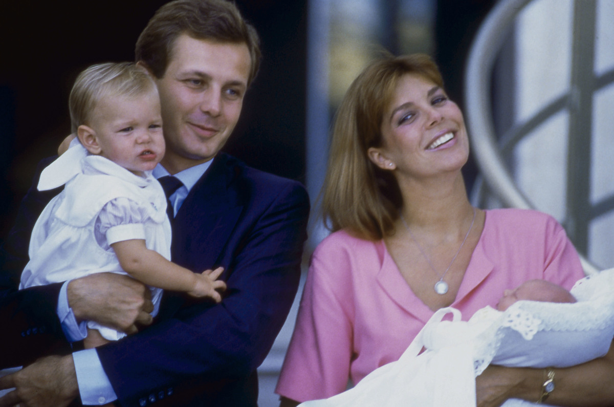 Princess Caroline of Monaco and her second husband Stefano Casiraghi