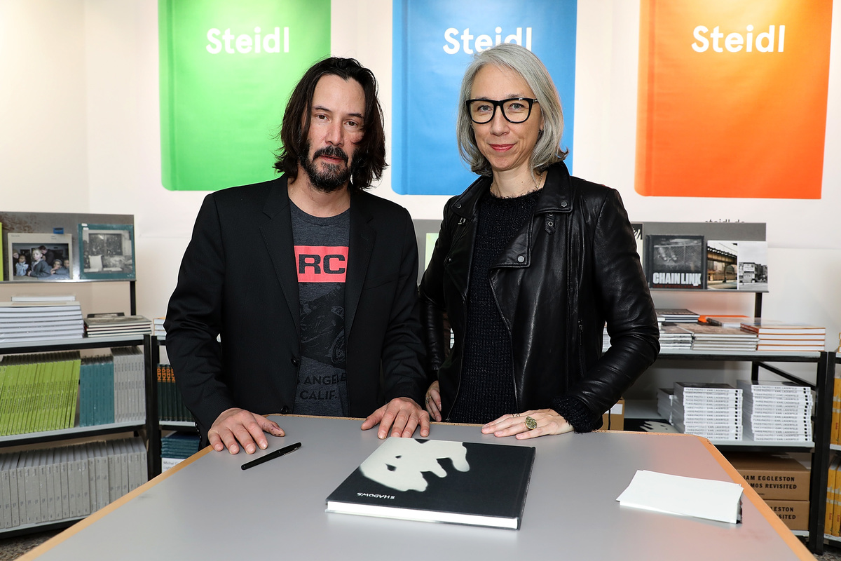 Keanu Reeves and Alexandra Grant ode to happiness