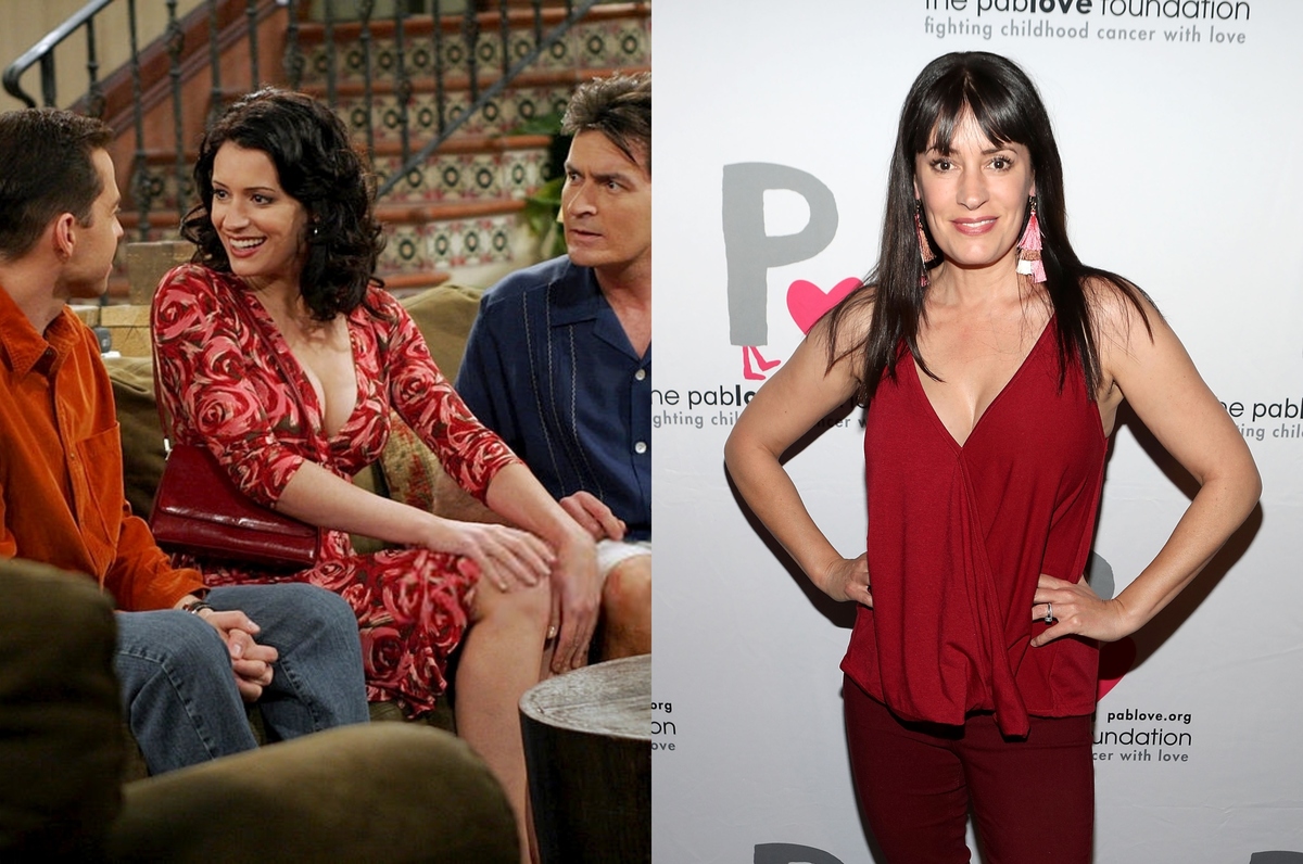 paget brewster on two and a half men