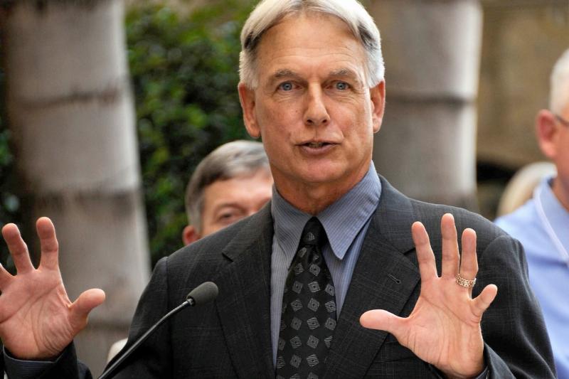 Mark Harmon honored on the Hollywood Walk of Fame on October 1, 2012 in Hollywood, California.