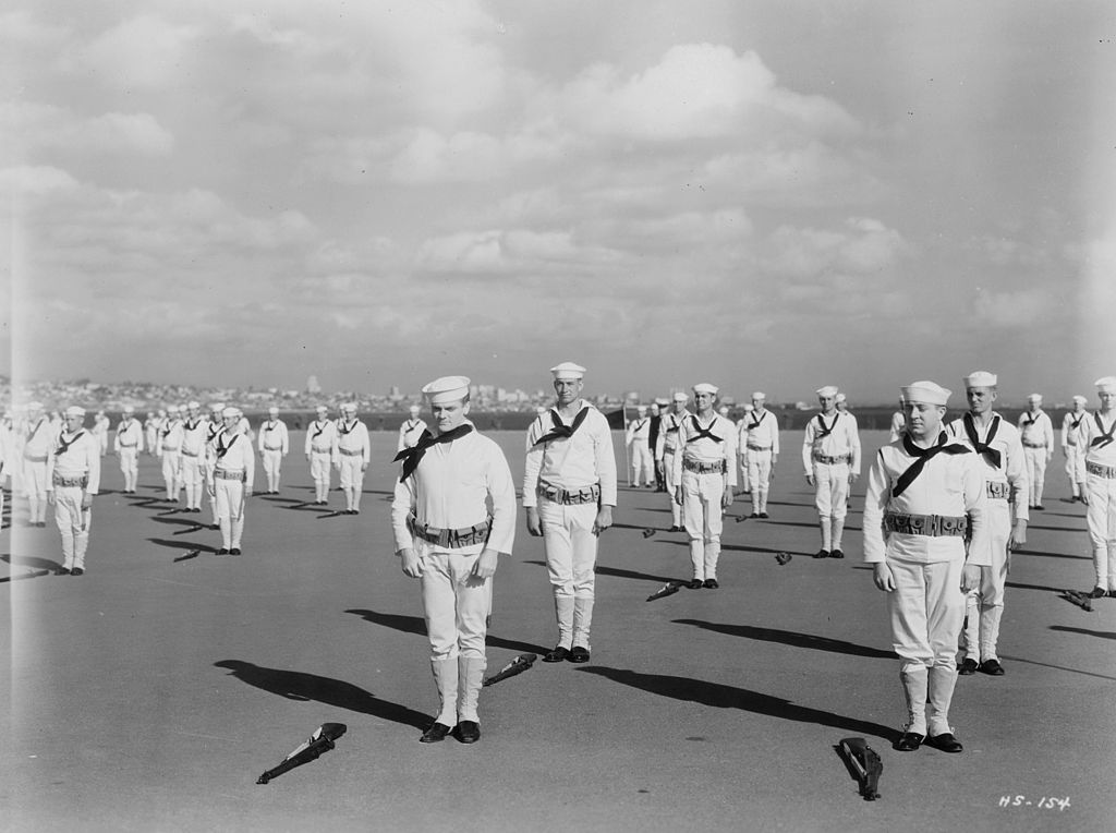 American tough-guy actor James Cagney (1899-1986) plays sailor Chesty-3351516
