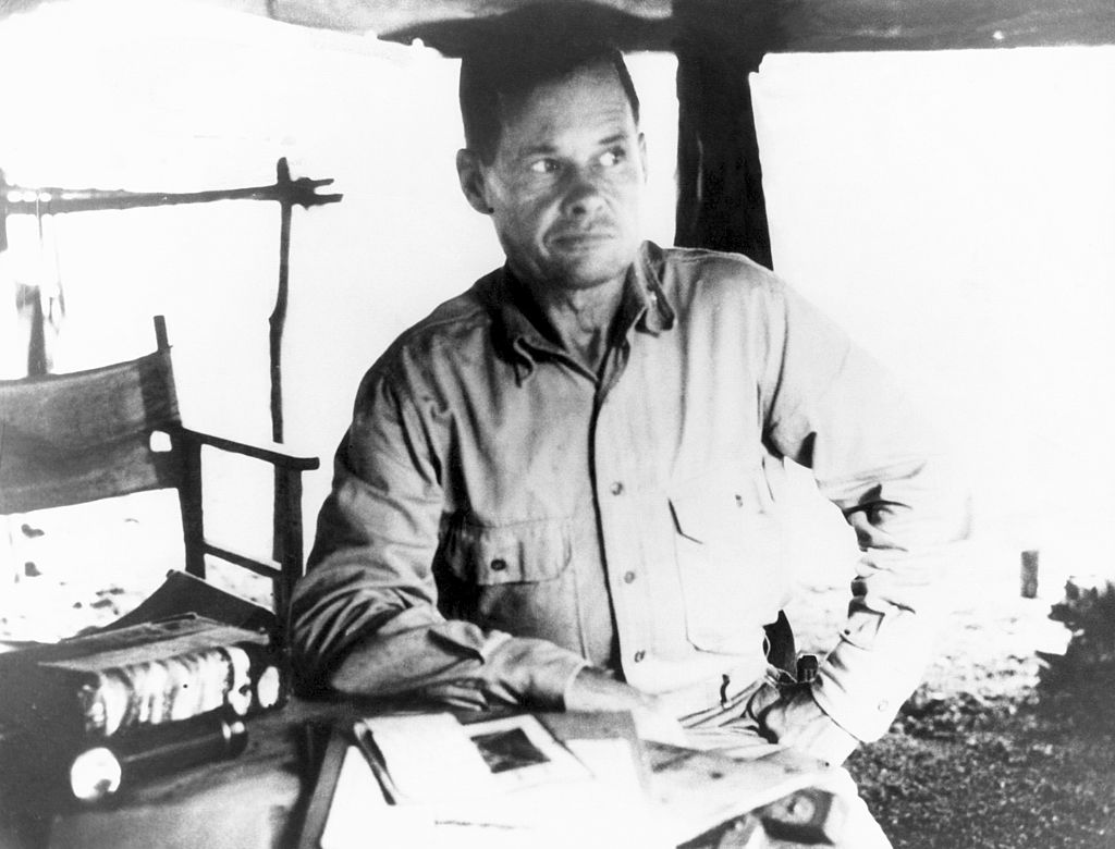 Chesty Commanding Officer of 1st Battalion, 7th Marine Regiment, Guadalcanal, Solomon Islands, 1942