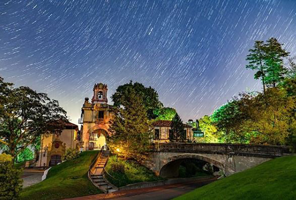 Museum in the evening