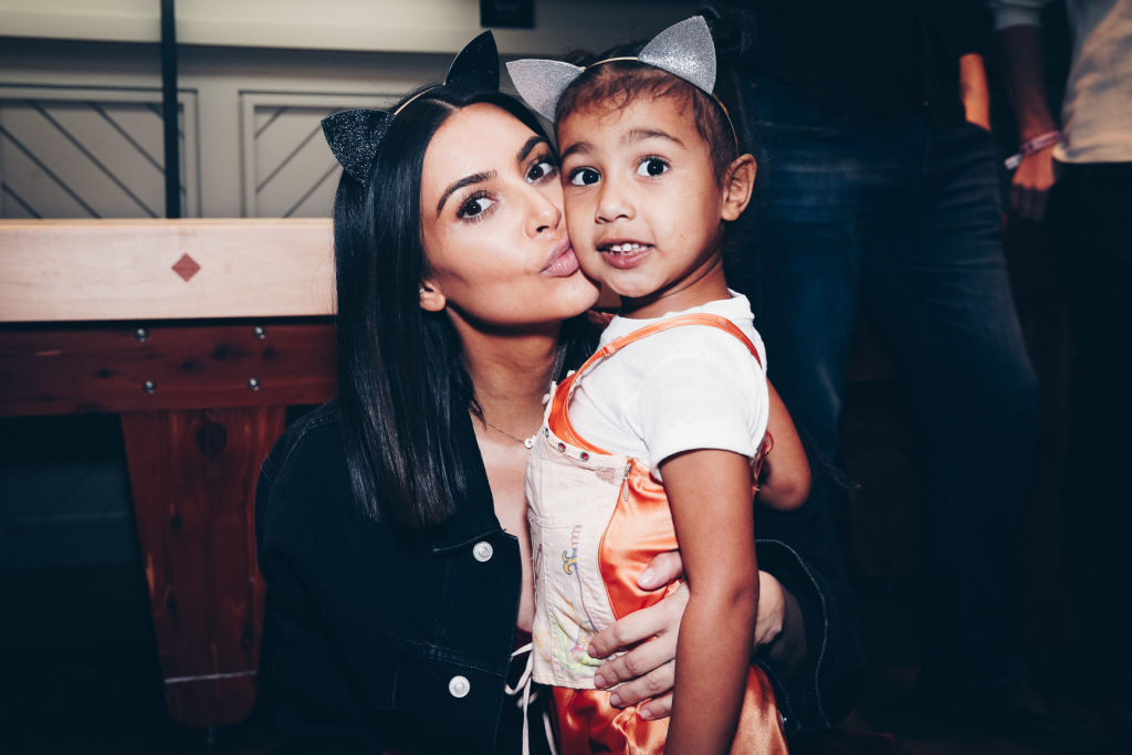 Kim Kardashian and daughter, North West 
