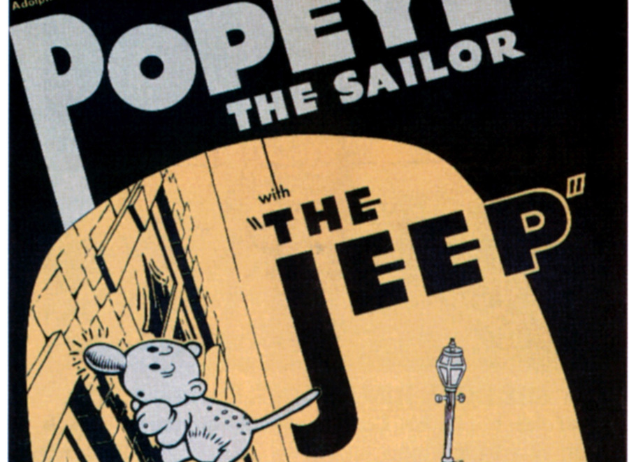 Poster from a 'Popeye' movie