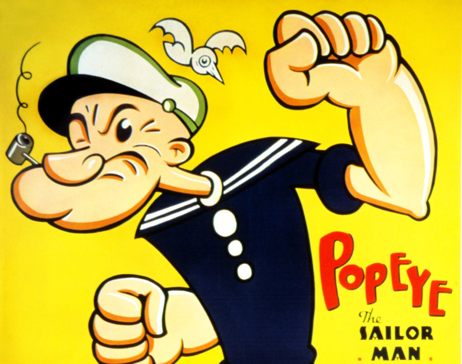 Poster for a 'Popeye' film