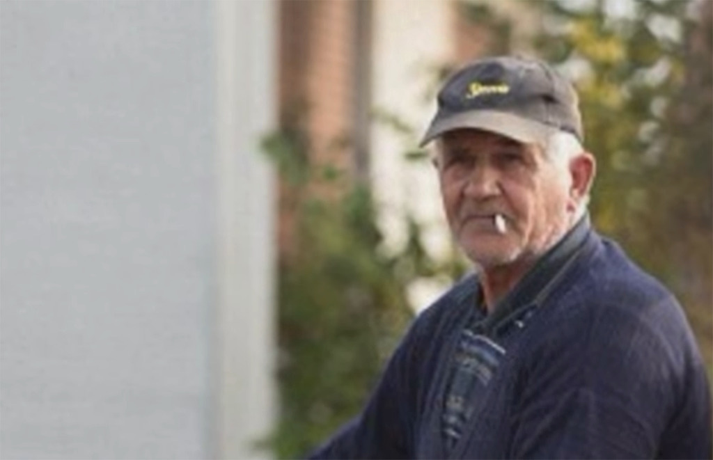 Bedekovic on his property 