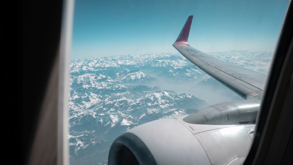 plane taking off