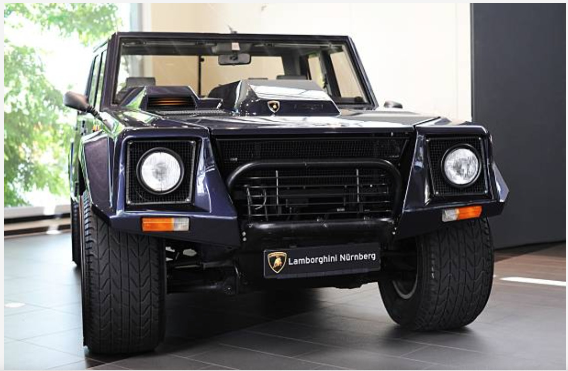 Lamborghini LM002 worst suvs ever
