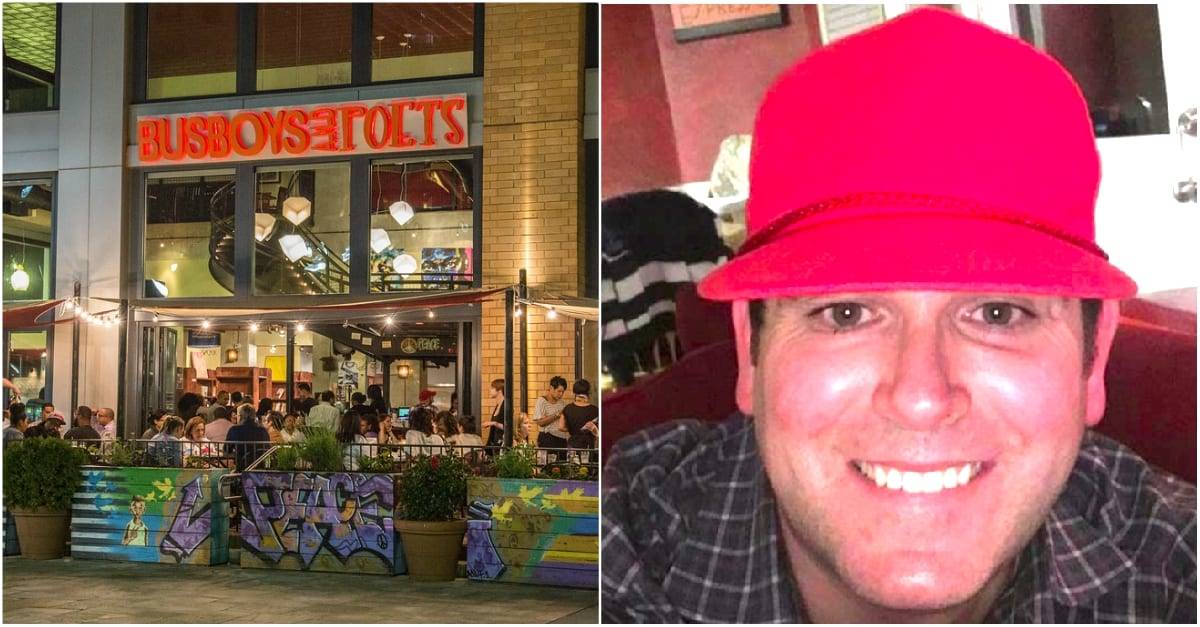 jason white going to restaurant