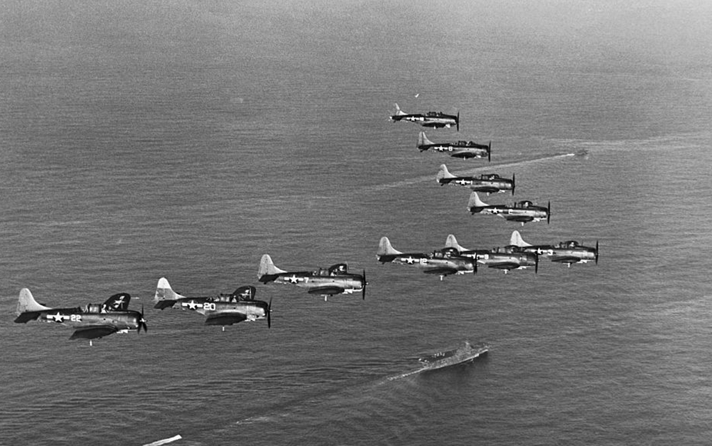 SBD Dive Bombers 