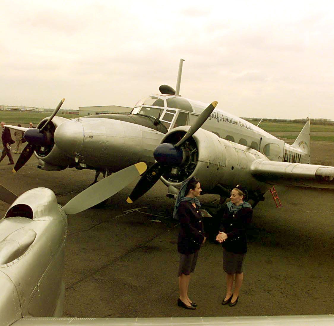 two women standing by 
