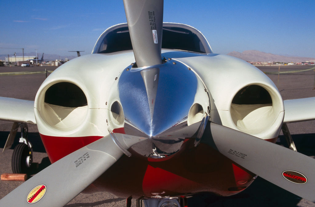 the front propellers 