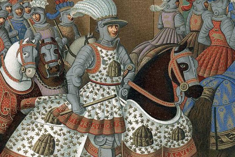 Knight on a horse 