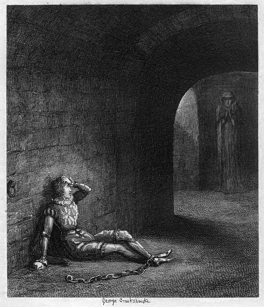Man in a dungeon 