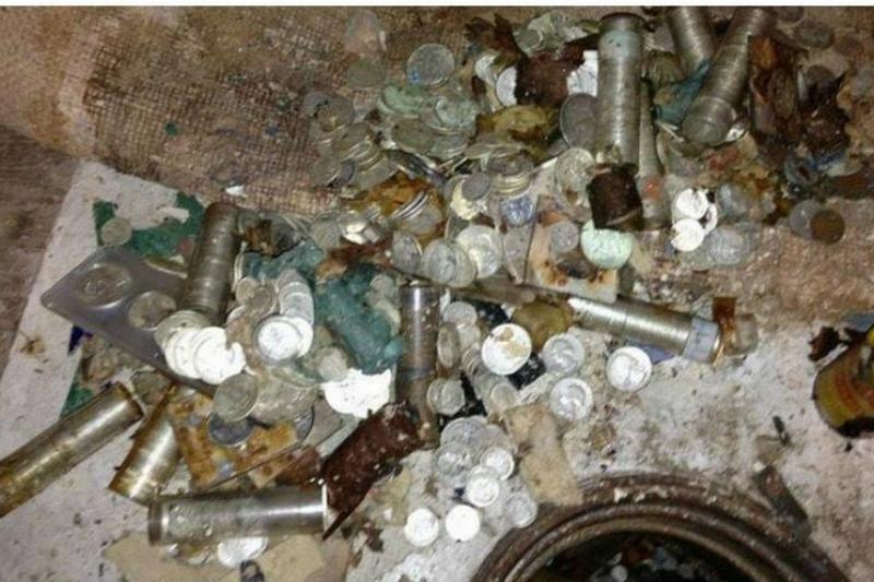 Thousands Of Dollars In Coins