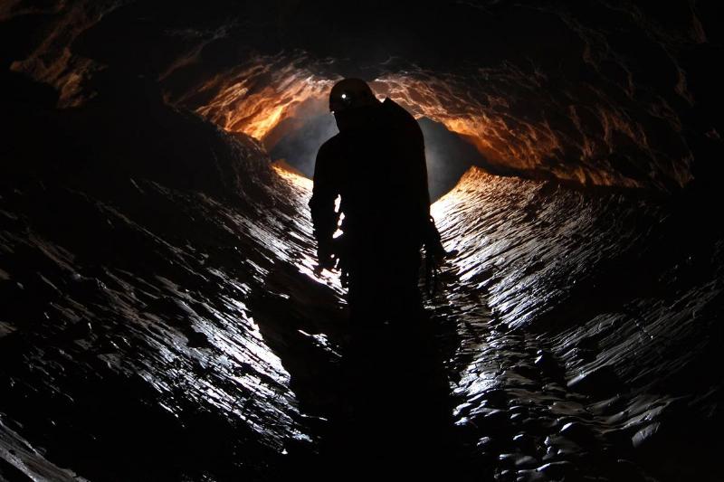 One Cowboy And 150-Feet Of Rope Descended Into The Hole