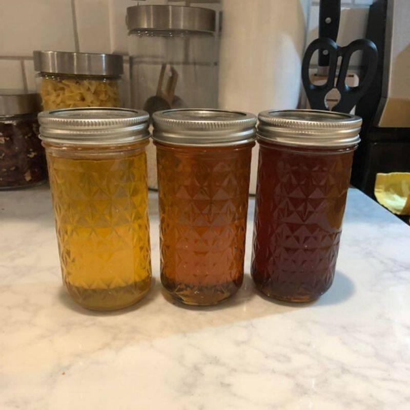 honey from different seasons 
