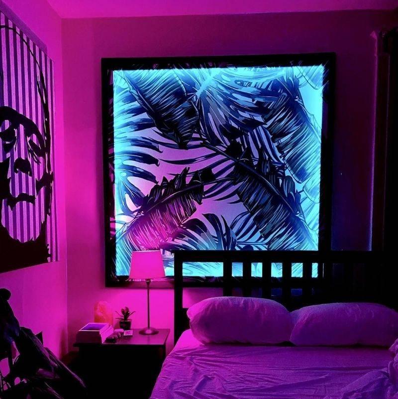 someone made a neon sign for their room