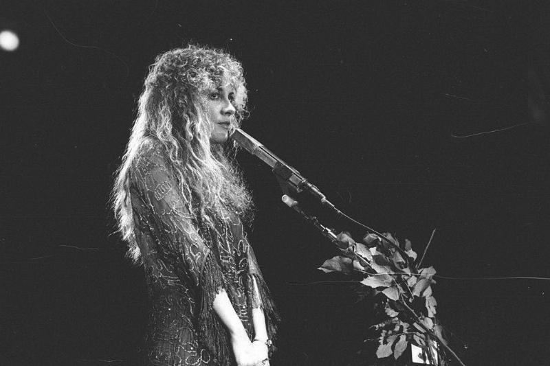Singer Stevie Nicks of the rock group 