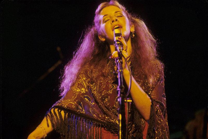 Stevie Nicks performing live onstage