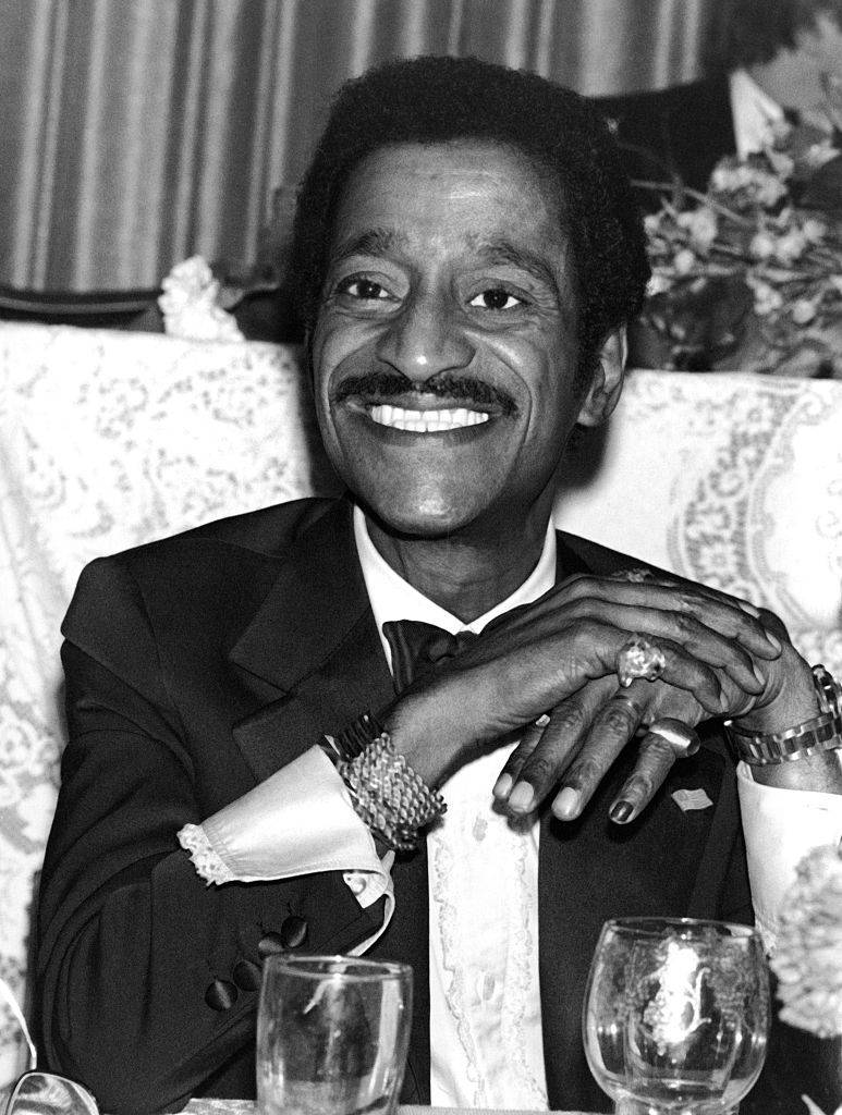 Sammy Davis Jr. attends Jewish National Fund Gala Honoring Elizabeth Taylor