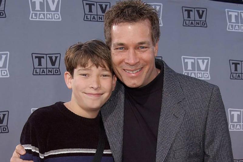Don Grady and his son