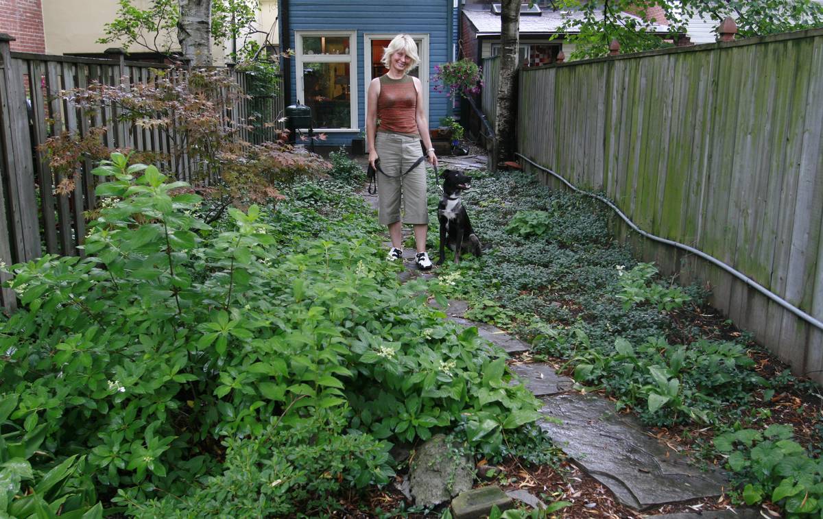 woman with Catahoula Leopard Dog