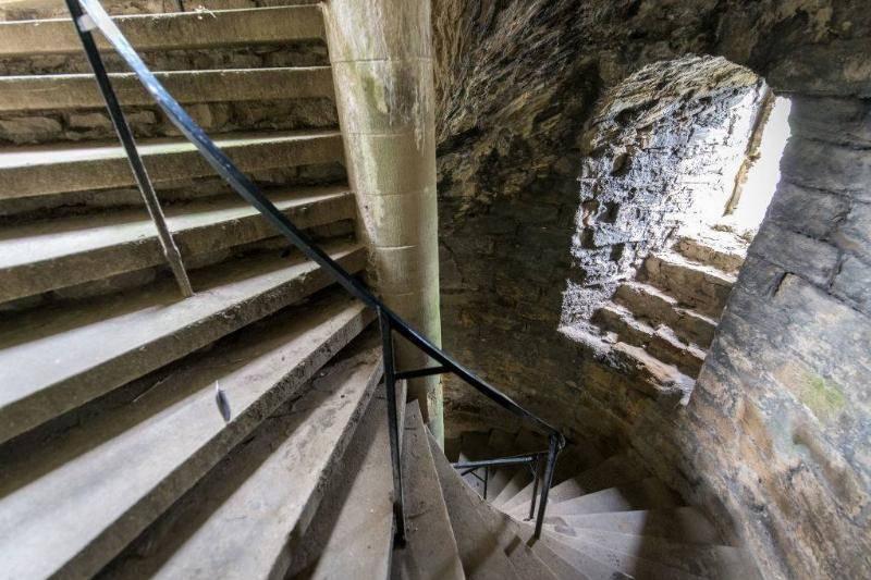 Spiral Staircases Went Clockwise For The Right-Handed