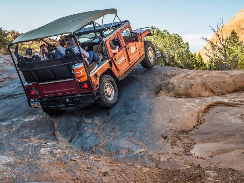 An off-road Hummer tour near Moab, Utah.