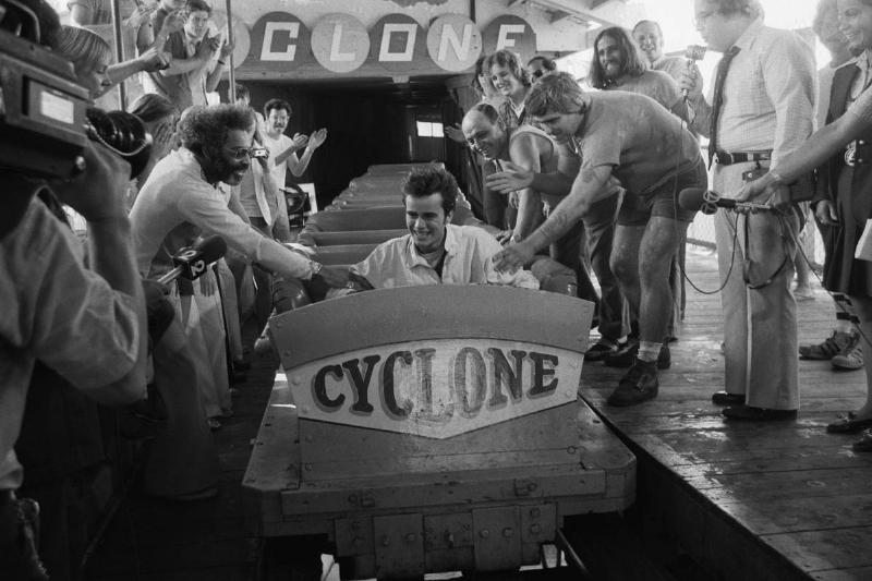 Michael Boodley Being Congratulated by Fans