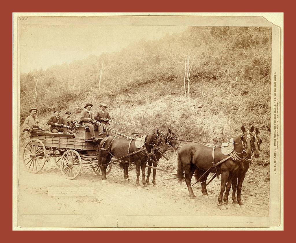 Picture of stagecoach 