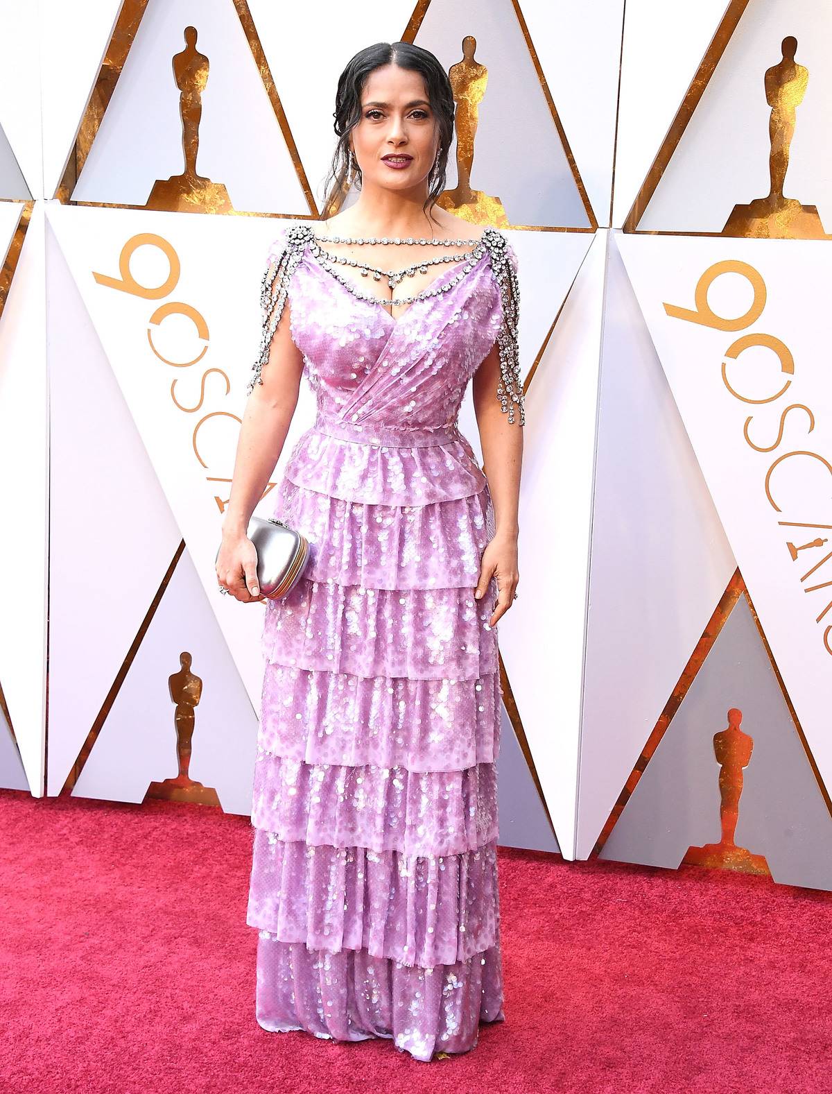 Salma Hayek Should Have Said No To The Extra Crystals