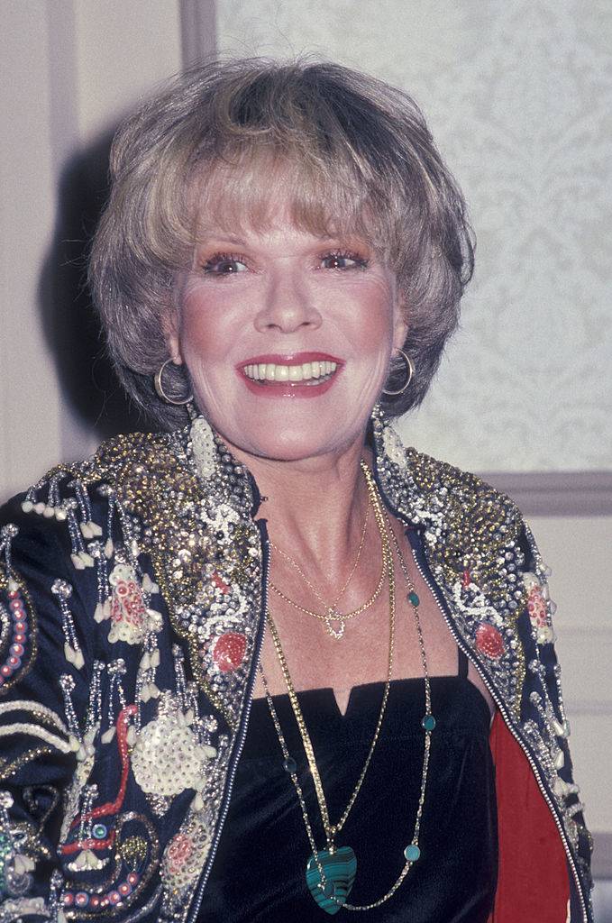 Actress Janis Paige attends USO Gala Honoring James Doolittle on April 27, 1981