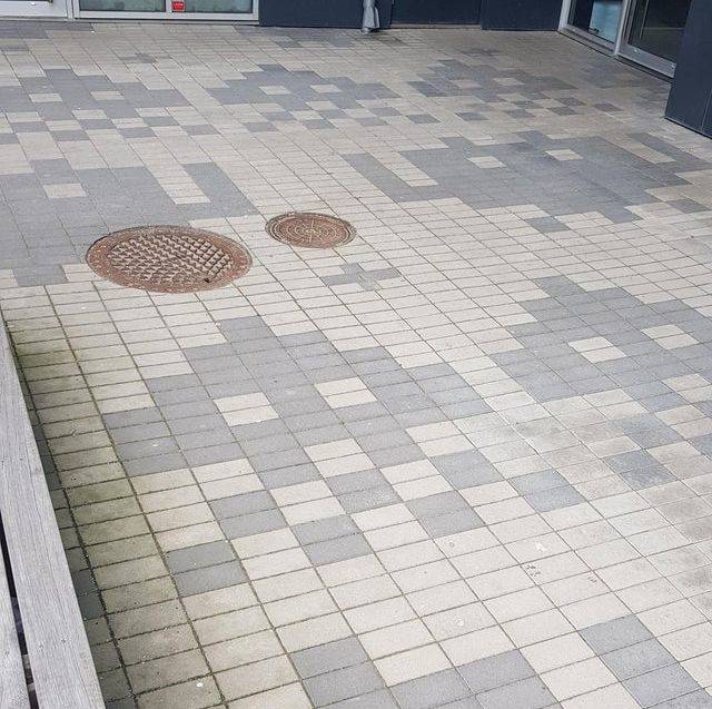 Space Invader tiles
