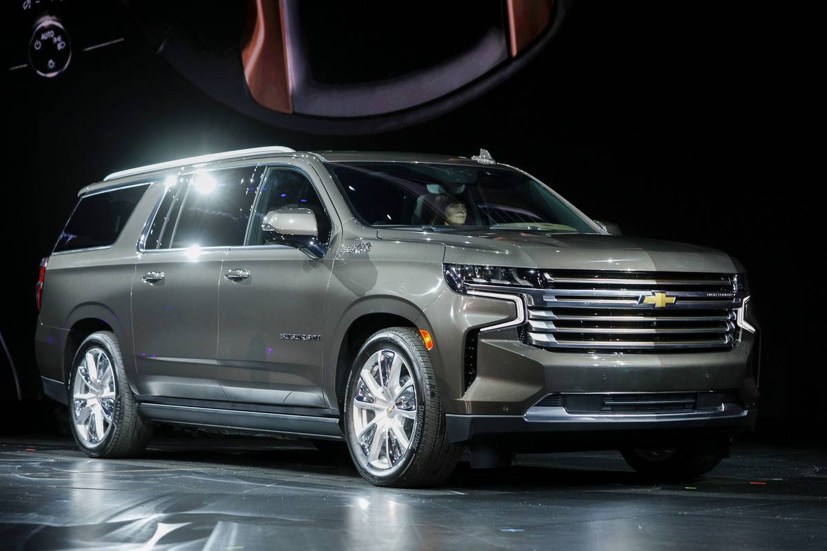 Chevrolet Reveals Its New Tahoe and Suburban In Detroit