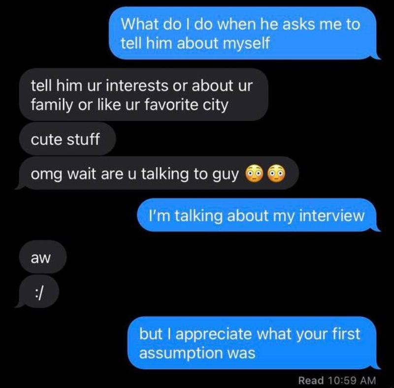 interview text