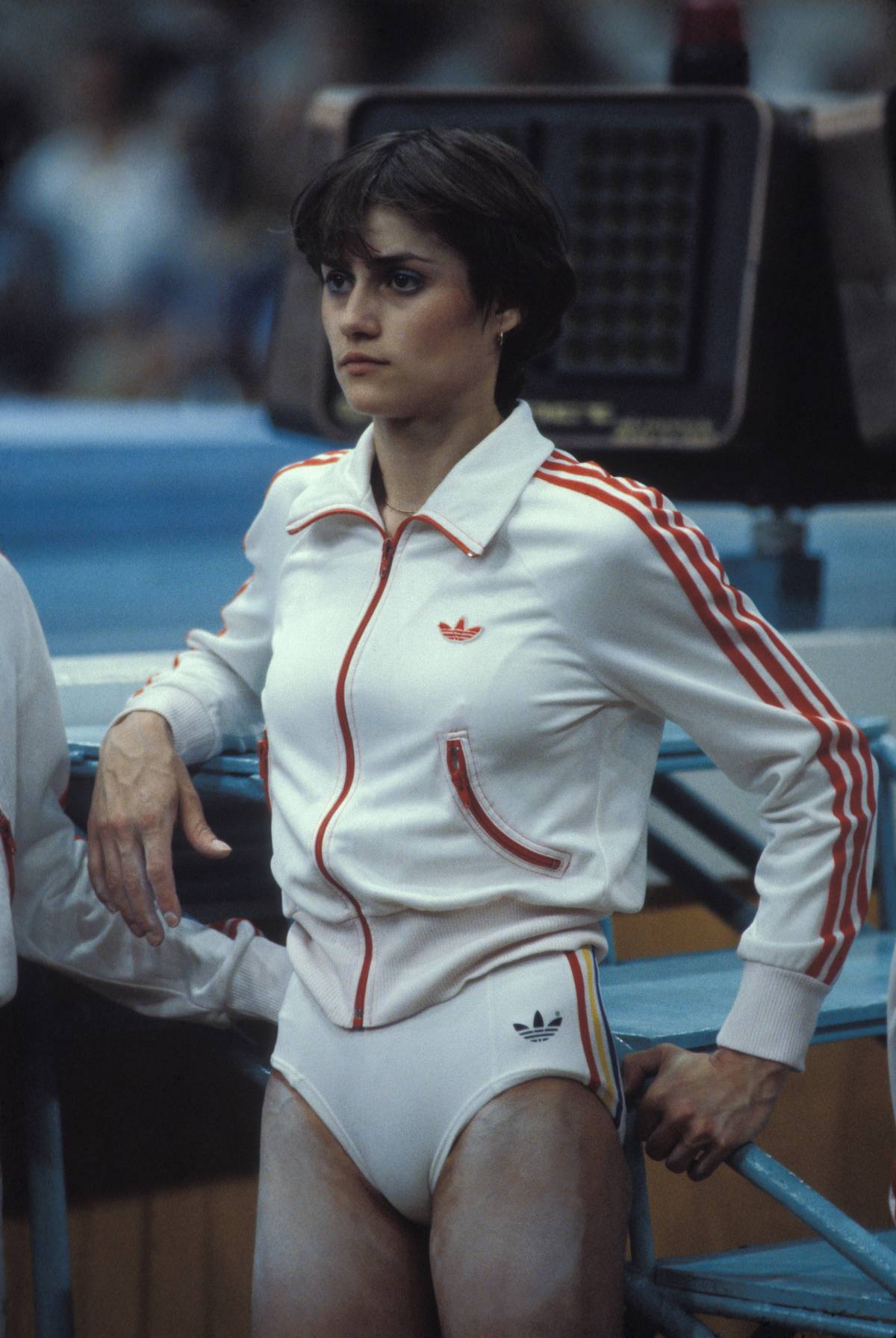 Nadia Comaneci aux JO de Moscou