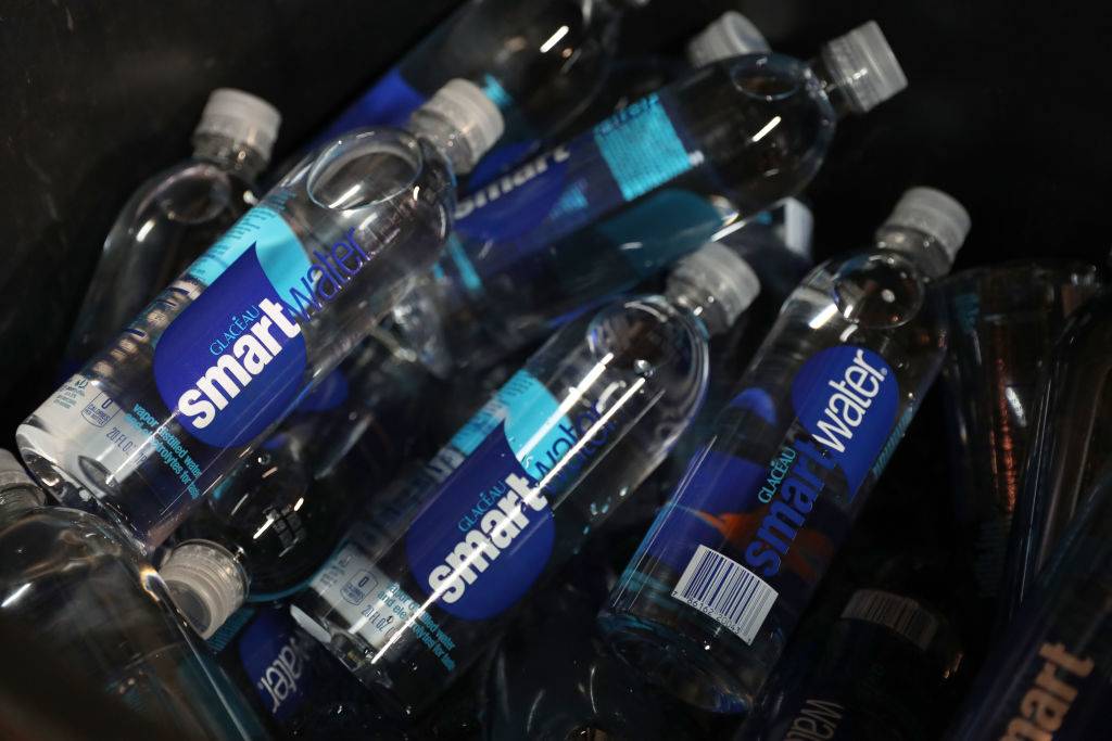 Glacier Smartwater bottles