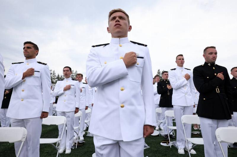 Vice President Harris Speaks At Naval Academy Graduation Ceremony