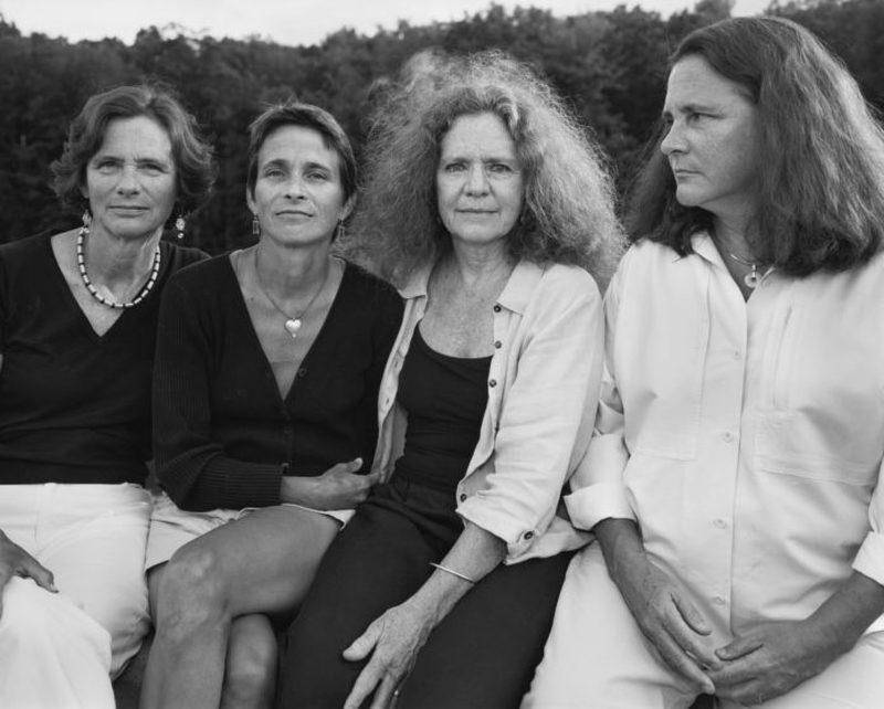 four sisters sitting together 2005