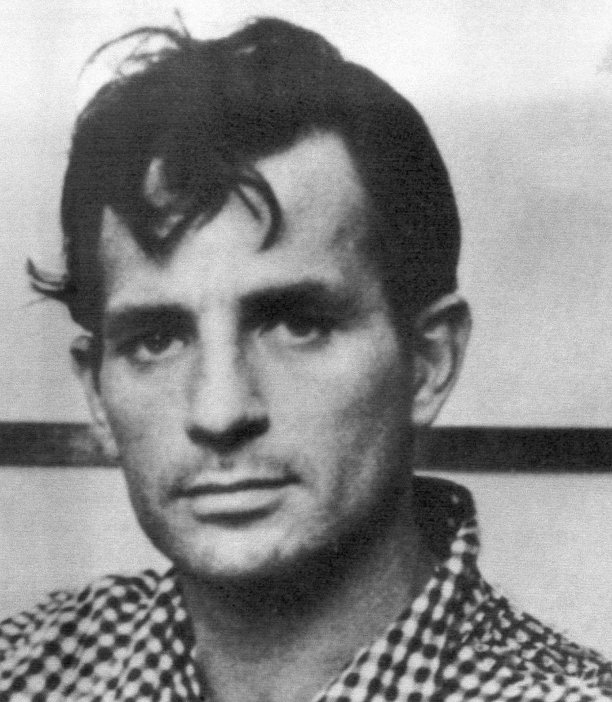 Close-up of Jack Kerouac, ca. 1958